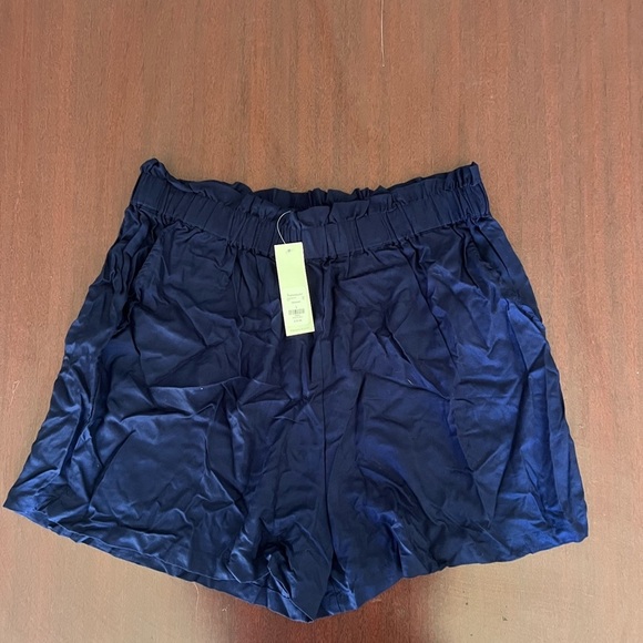 Francesca's Collections Pants - Francesca's Collections High Waist Navy Shorts